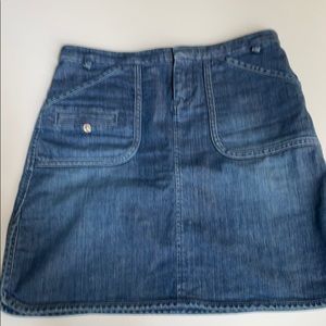 Banana Republic Stretch Denim Skirt Size 0